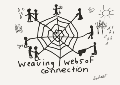 Weaving Webs of Connection illustration