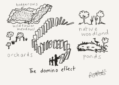 Domino Effect illustration